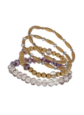 Beaded Stretch wristwear